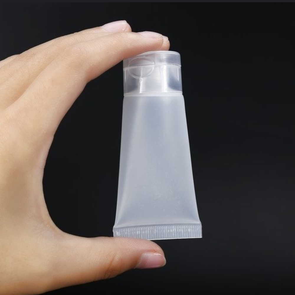 Reusable lotion/makeup bottle
